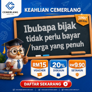 Cemerlang Member — RM9.99/year