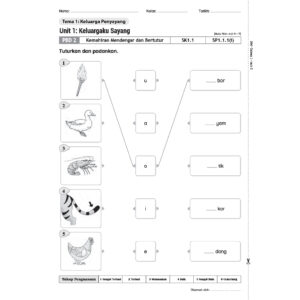 AKSES PBD (2023) TAHUN 1 (BM ENGLISH MATEMATIK SAINS)