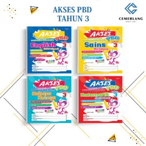 AKSES PBD TAHUN 3 (BM ENGLISH MATEMATIK SAINS) [KSSR]