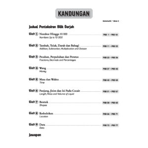 AKSES PBD TAHUN 3 (BM ENGLISH MATEMATIK SAINS) [KSSR]