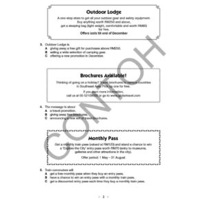 Aspirasi Praktis Topikal ( Tingkatan 2 - 8 Subjek ) - Secondary / Sekolah Menengah