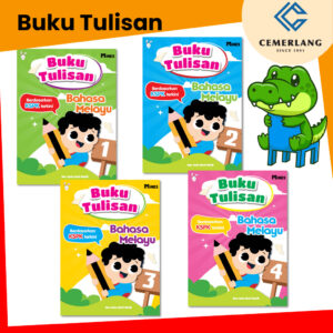 Buku Tulisan ( 1 - 4 ) - Kindergarten / Tadika