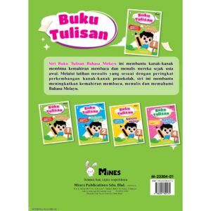 Buku Tulisan ( 1 - 4 ) - Kindergarten / Tadika