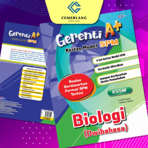 Gerenti A+ Kertas Model SPM Biologi (Dwibahasa)