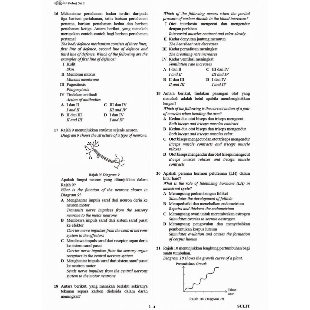 Gerenti A+ Kertas Model SPM Biologi (Dwibahasa)