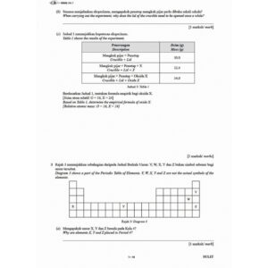 Gerenti A+ Kertas Model SPM Kimia (Dwibahasa)