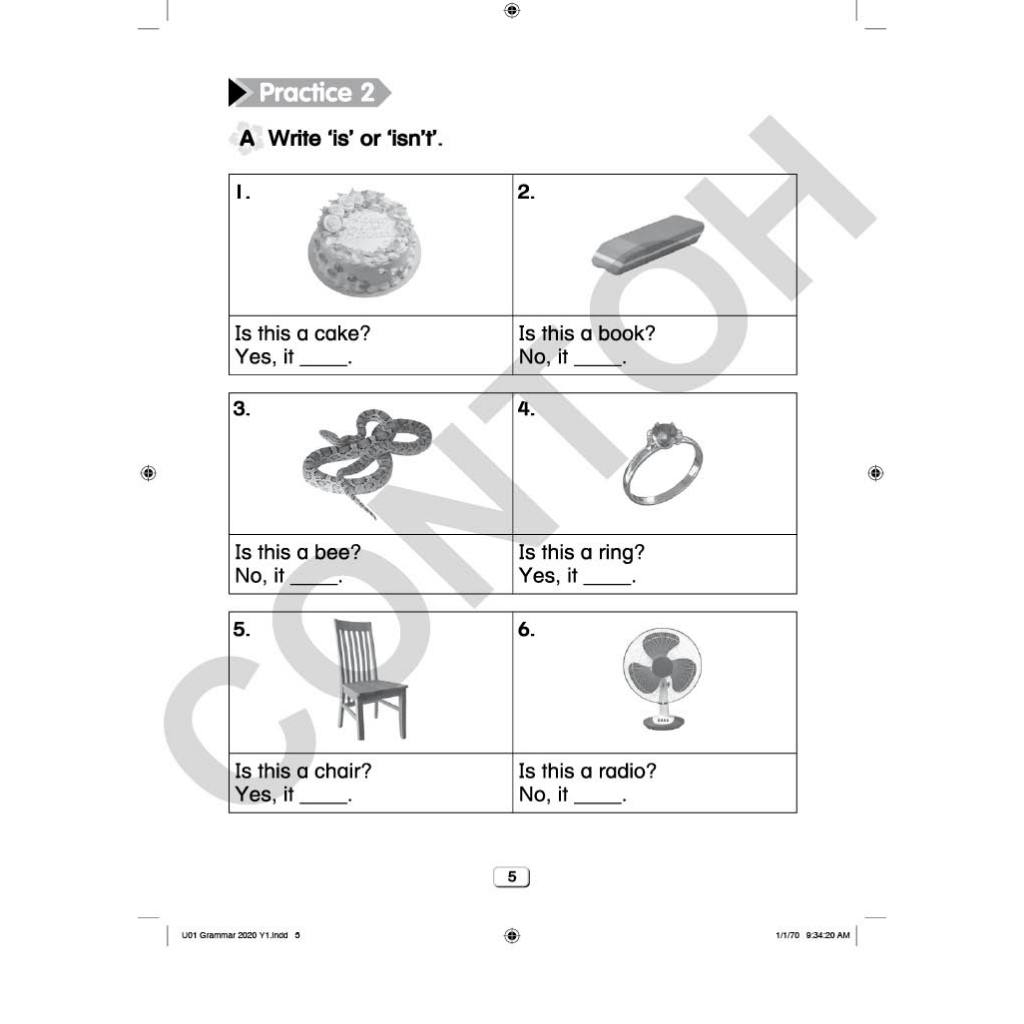 Grammar Makes Easy ( Year 1 - 6 )