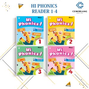 Hi Phonics! ( Reader / Activity Book - 1 to 4 ) - Kindergarten / Tadika