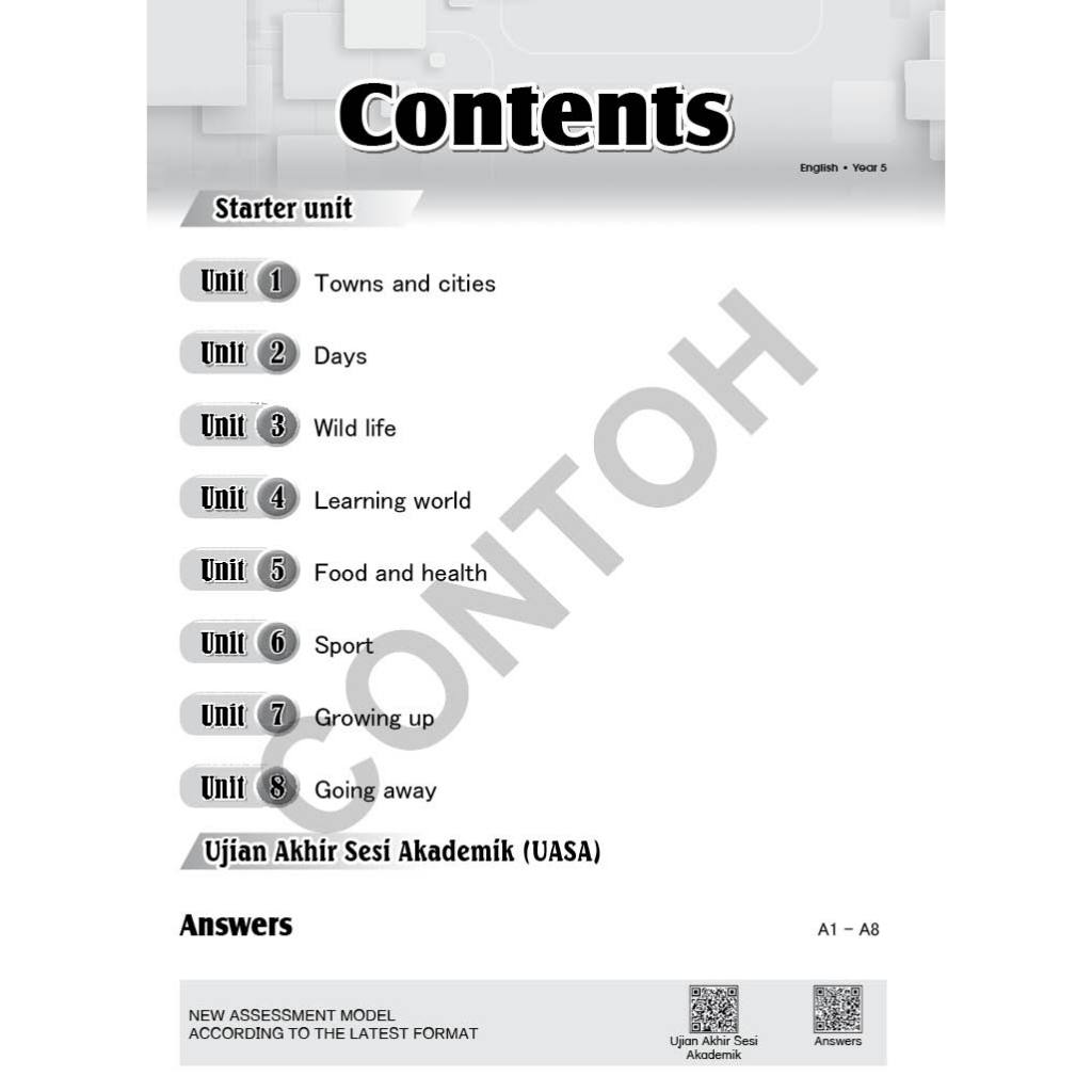 Intelek PBD ( Tahun 5 - 4 Subjek ) - Secondary / Sekolah Menengah