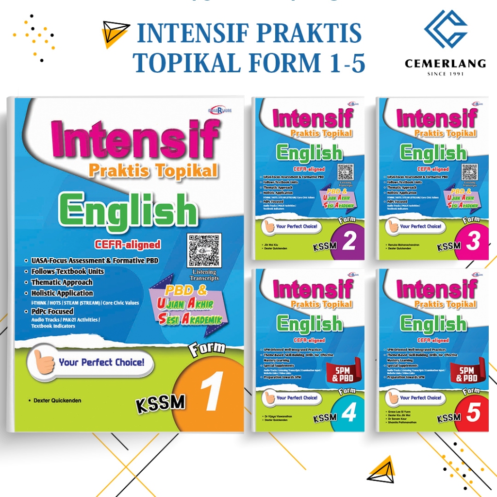 INTENSIF TOPIKAL (2024) ENGLISH FORM 1 - 5
