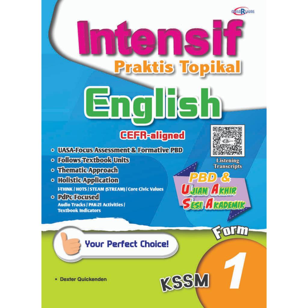 INTENSIF TOPIKAL (2024) ENGLISH FORM 1 - 5