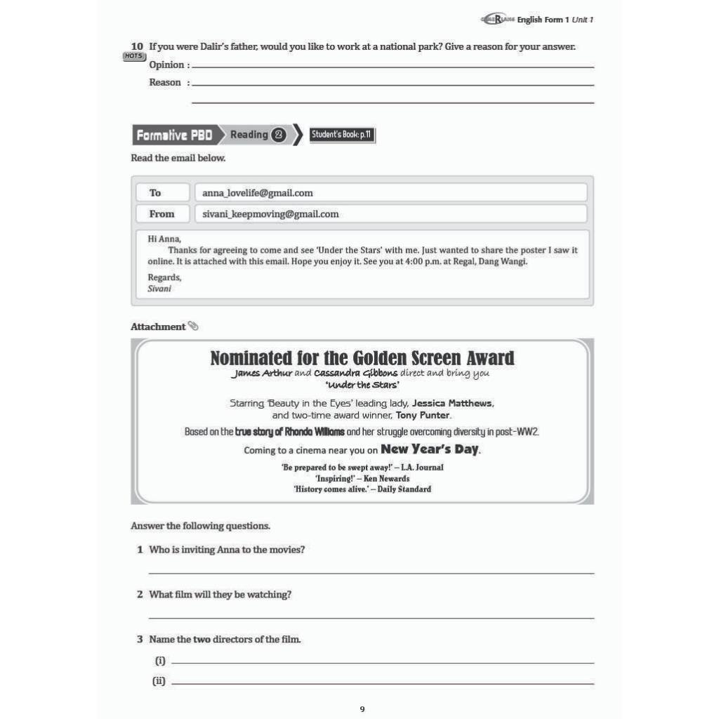 INTENSIF TOPIKAL (2024) ENGLISH FORM 1 - 5