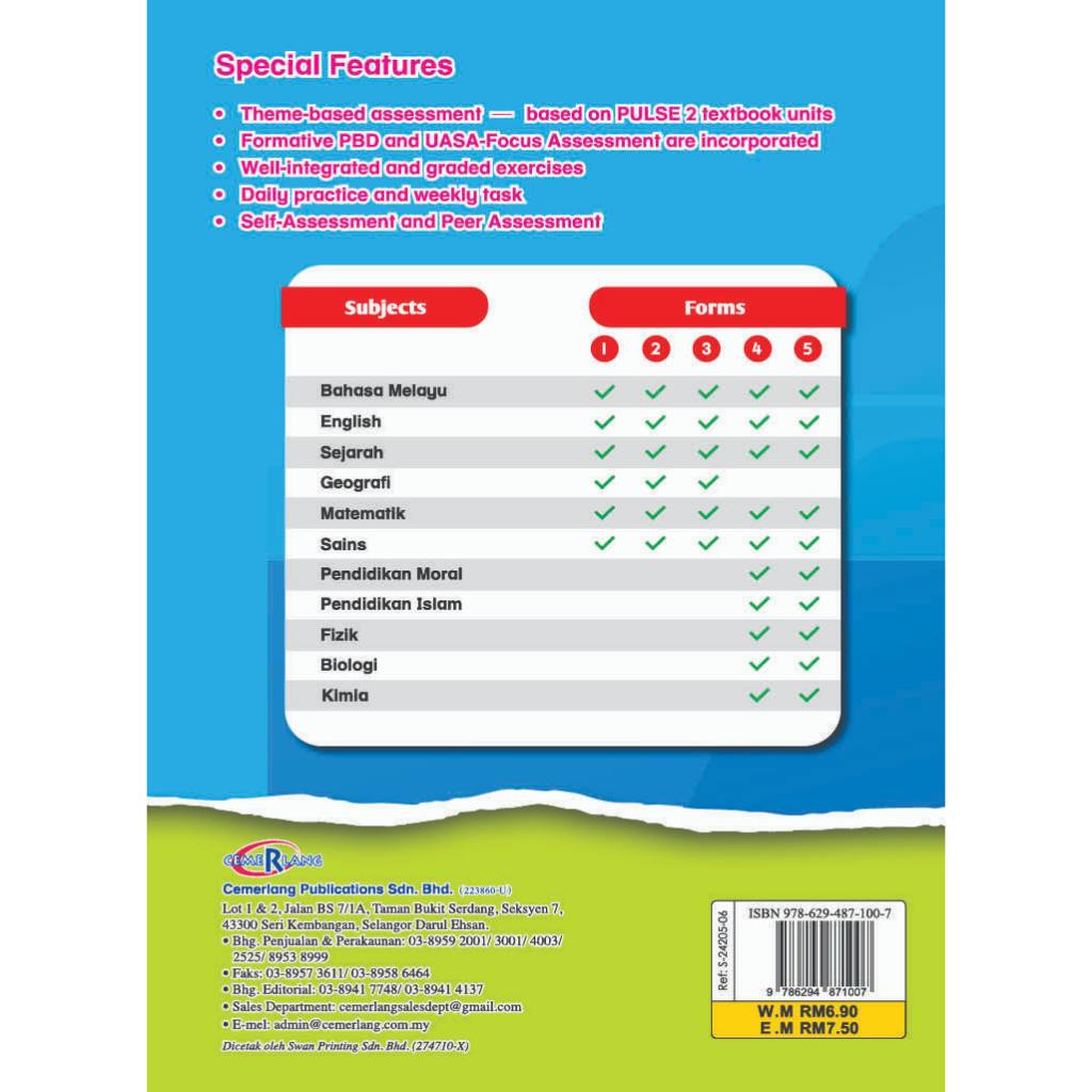 INTENSIF TOPIKAL (2024) ENGLISH FORM 1 - 5