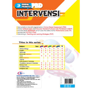 INTERVENSI UASA (2023) ENGLISH ( YEAR 1-6 )