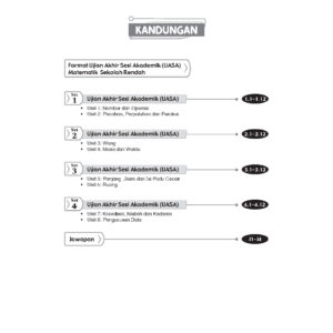 INTERVENSI UASA (2023) MATEMATIK (DWIBAHASA) THN 4-6 (2 IN 1)