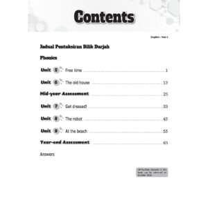INTERVENSI UASA ENGLISH ( YEAR 1-6 ) [KSSR]