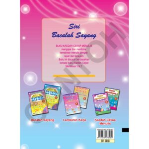 Kaedah Cekap Menulis ( Buku 1 - 2 ) - Kindergarten / Tadika