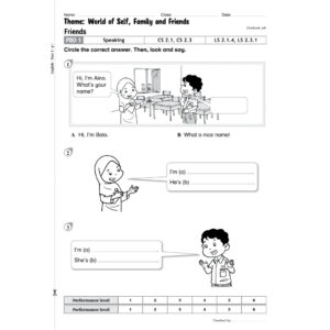 KREATIF PBD English（YEAR 1-3 ）