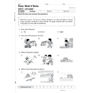 KREATIF PBD English（YEAR 1-3 ）