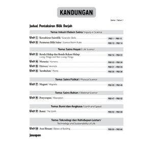 KREATIF PBD Sains [ Dwibahasa ]（ TAHUN 1-3 ）