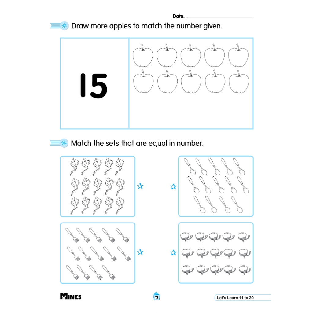 Let’s Learn (English version) - Kinergarden / Tadika