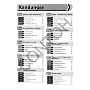 Masteri Topikal ( Tingakatan 1 - 6 Subjek ) - Secondary / Sekolah Menengah