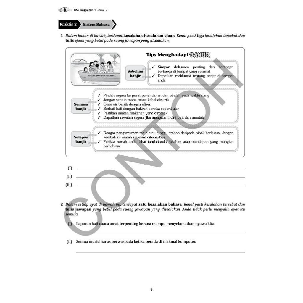 Masteri Topikal ( Tingakatan 1 - 6 Subjek ) - Secondary / Sekolah Menengah