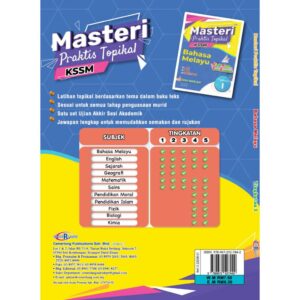 Masteri Topikal ( Tingakatan 1 - 6 Subjek ) - Secondary / Sekolah Menengah