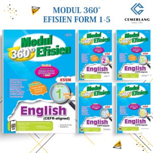 MODUL 360 EFISIEN ENGLISH FORM 1-5 (2 IN 1) [KSSM]