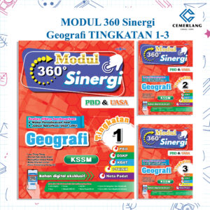 MODUL 360 Sinergi Geografi  ( TINGKATAN 1-3 )