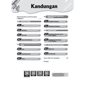 MODUL 360 Sinergi Geografi  ( TINGKATAN 1-3 )