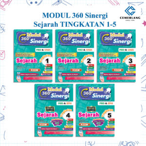 MODUL 360 Sinergi Sejarah  ( TINGKATAN 1-5 )