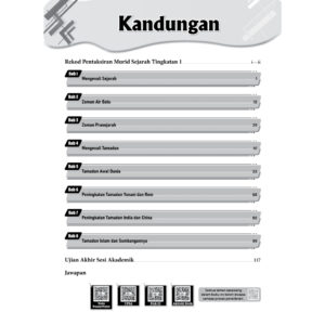 MODUL 360 Sinergi Sejarah  ( TINGKATAN 1-5 )