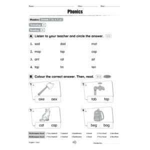 Modul Aktiviti PBD Intelektual English（Year 1-6）