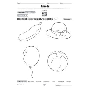 Modul Aktiviti PBD Intelektual English（Year 1-6）