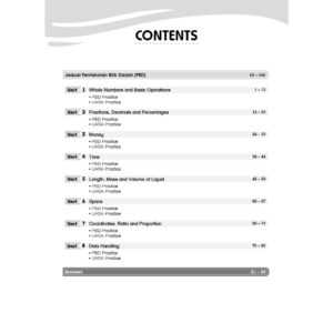 Modul Aktiviti PBD Intelektual Mathematics [ 2 in 1 ] （Year 4-6）