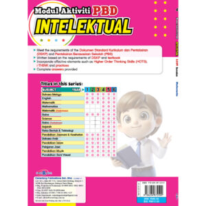 Modul Aktiviti PBD Intelektual Mathematics [ 2 in 1 ] （Year 4-6）