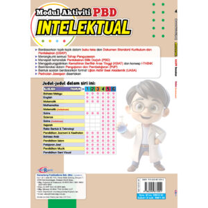 Modul Aktiviti PBD Intelektual Sains [ Dwibahasa ]（Tahun 4-6）