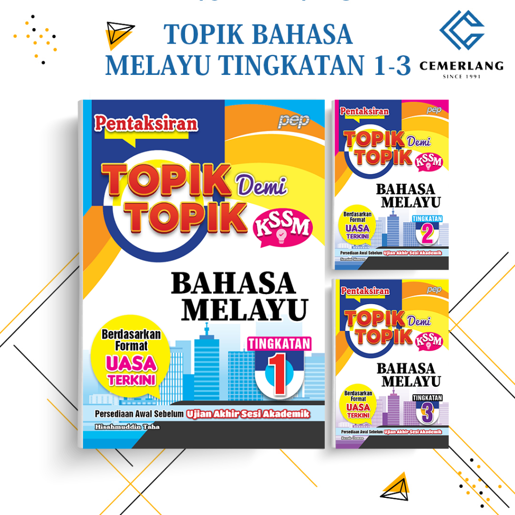 PENTAKSIRAN TOPIK DEMI TOPIK (2024) BM TINGKATAN 1-3