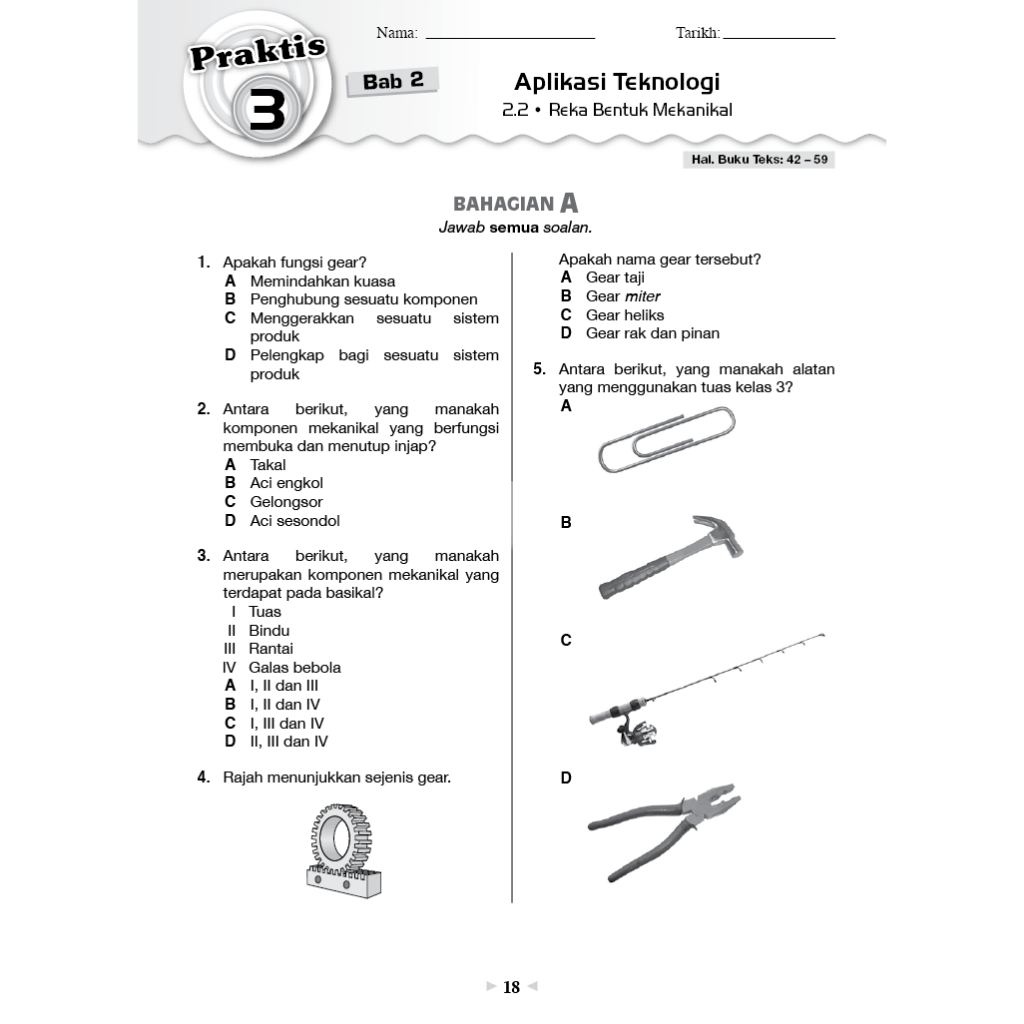 PENTAKSIRAN TOPIK DEMI TOPIK (2024) RBT TINGKATAN 1-3