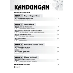 Primer Praktis Topikal Kimia（ Tingkatan 4-5 )