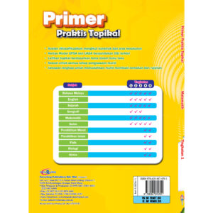 Primer Praktis Topikal Matematik [ Dwibahasa ] （ Tingkatan 1-5 )