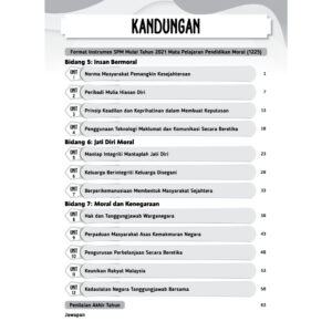 Primer Praktis Topikal Pendidikan Moral（ Tingkatan 4-5 )