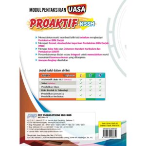 Proaktif ( Tingkatan 3 - 5 Subjek ) - Secondary / Sekolah Menengah