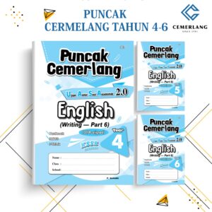 PUNCAK CEMERLANG UASA ENGLISH WRITING (PART 6) YR 4-6 [KSSR]