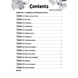 PUNCAK CEMERLANG UASA ENGLISH WRITING (PART 6) YR 4-6 [KSSR]