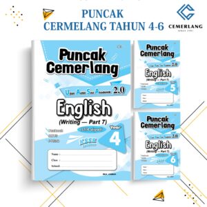 PUNCAK CEMERLANG UASA ENGLISH WRITING (PART 7) YR 4-6 [KSSR]