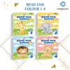 Read and Colour ( 1 - 4 ) - Kindergarten