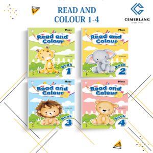 Read and Colour ( 1 - 4 ) - Kindergarten