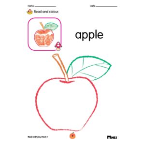 Read and Colour ( 1 - 4 ) - Kindergarten